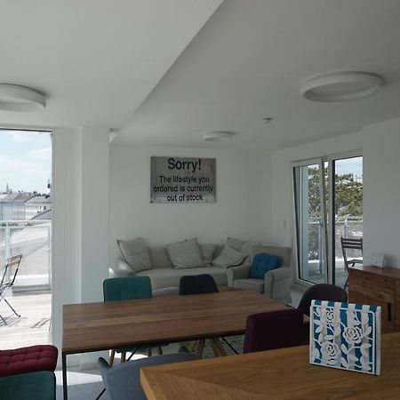 Augartenblick Penthauscombo 15/16 - Blick Zum Riesenrad Apartment Vienna Exterior photo