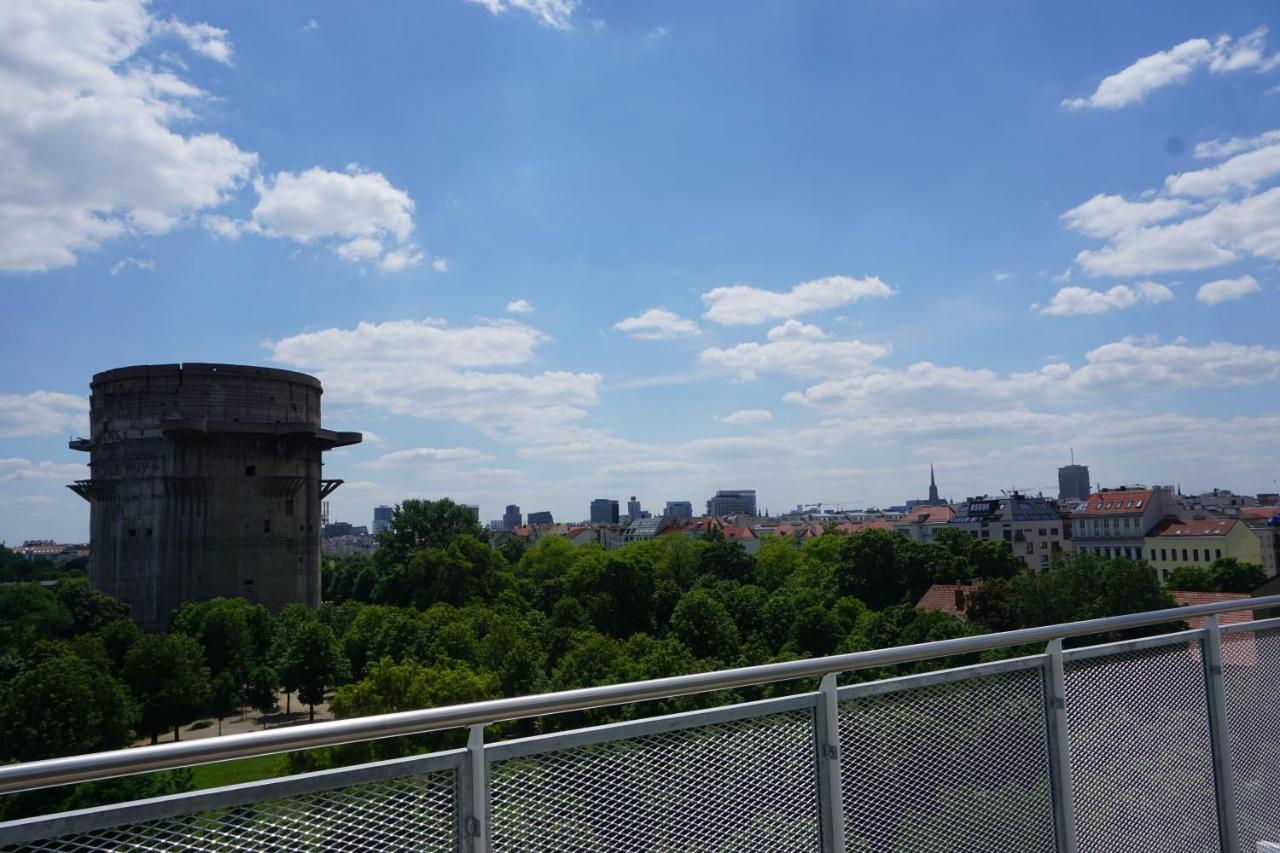 Augartenblick Penthauscombo 15/16 - Blick Zum Riesenrad Apartment Vienna Exterior photo
