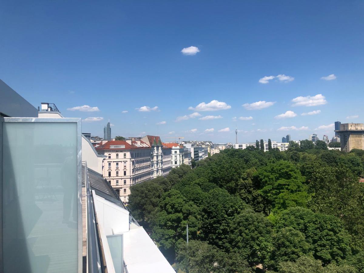 Augartenblick Penthauscombo 15/16 - Blick Zum Riesenrad Apartment Vienna Exterior photo