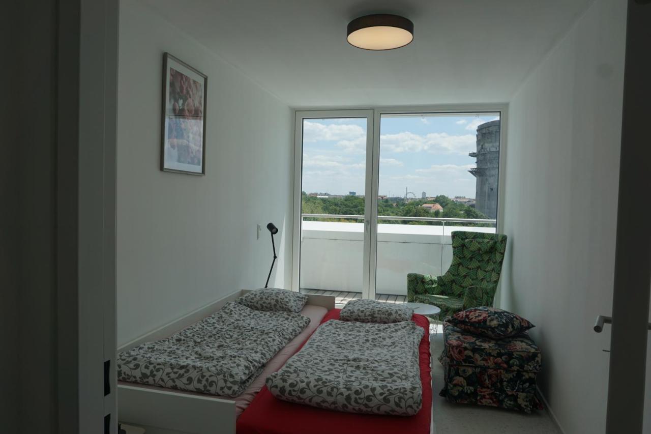 Augartenblick Penthauscombo 15/16 - Blick Zum Riesenrad Apartment Vienna Exterior photo