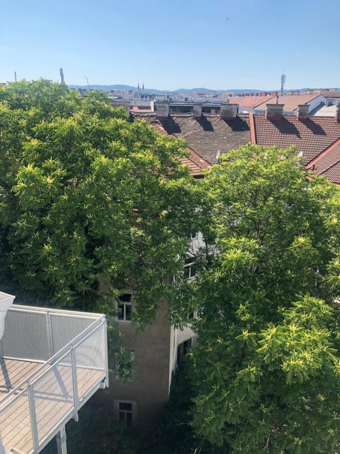 Augartenblick Penthauscombo 15/16 - Blick Zum Riesenrad Apartment Vienna Exterior photo