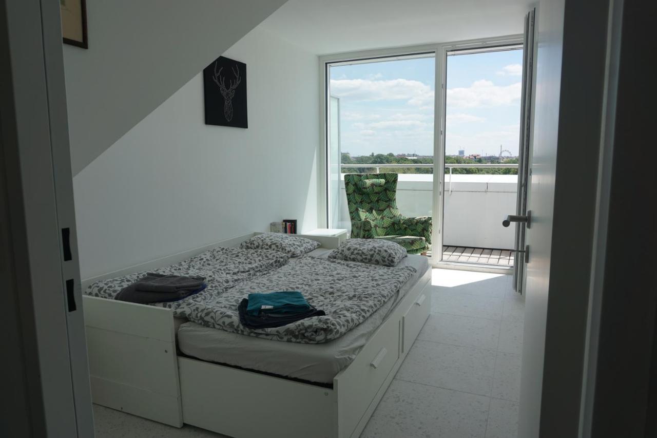 Augartenblick Penthauscombo 15/16 - Blick Zum Riesenrad Apartment Vienna Exterior photo