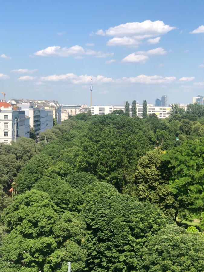 Augartenblick Penthauscombo 15/16 - Blick Zum Riesenrad Apartment Vienna Exterior photo